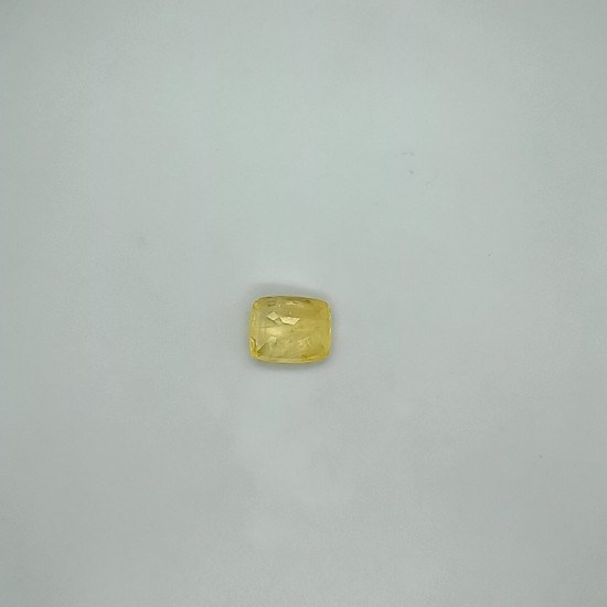 Yellow Sapphire (Pukhraj) 7.87 Ct Lab Tested Yellow Sapphire (Pukhraj) 7.87 Ct Lab Tested